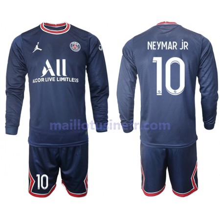 Maillot de Foot Paris Saint-Germain Neymar JR 10 Domicile 2021-22 Manches Longues - Enfant Maillot de Foot Paris Saint-Germain Neymar JR 10 Domicile 2021-22 Manches Longues - Enfant